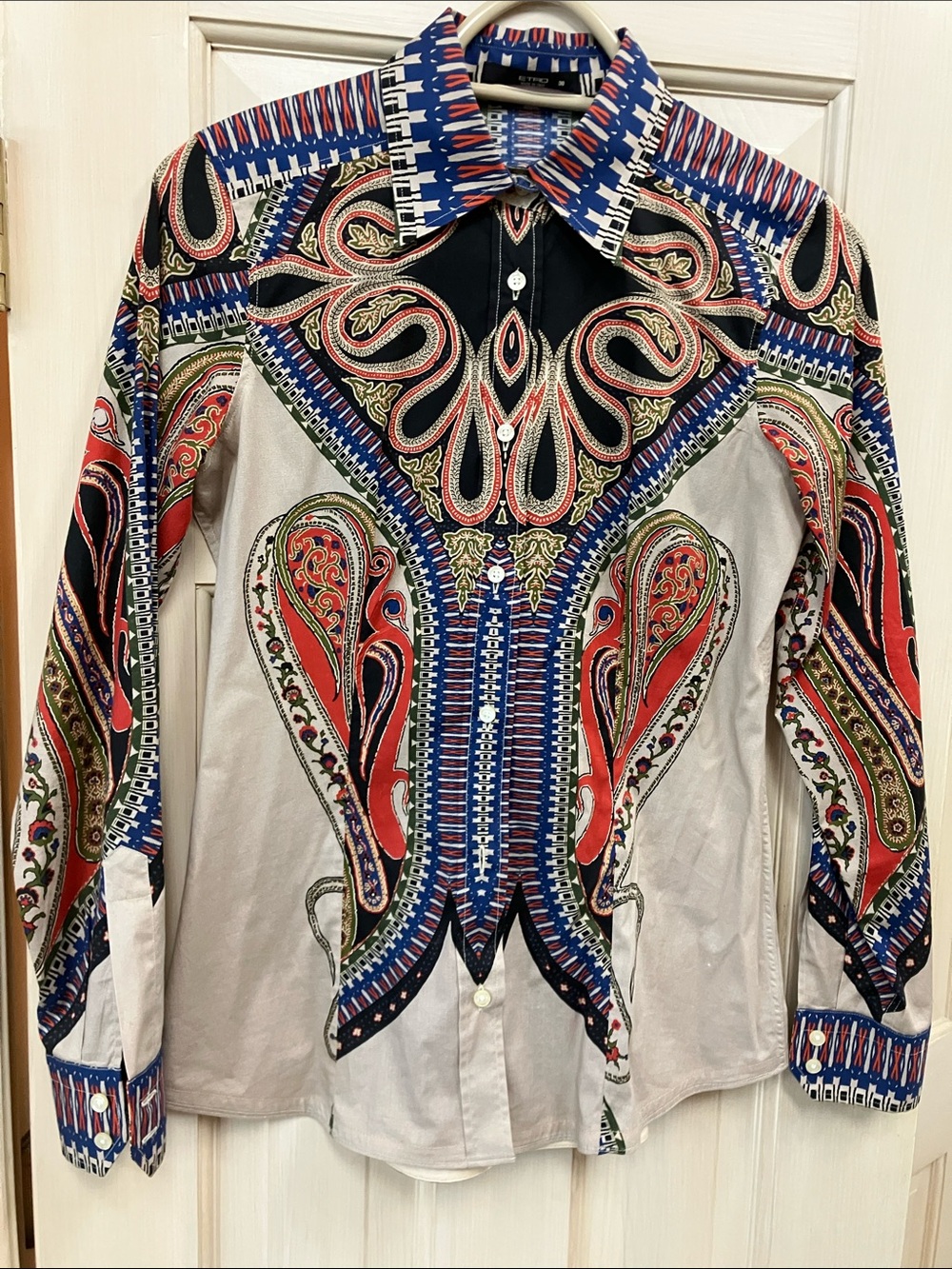 Women’s Etro Long-Sleeve Paisley Print Shirt - Multicolor